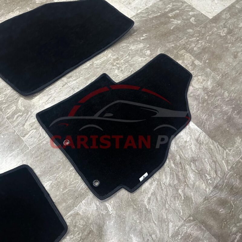 Mitsubishi Mirage Premium Carpet Floor Mats Jet Black 3
