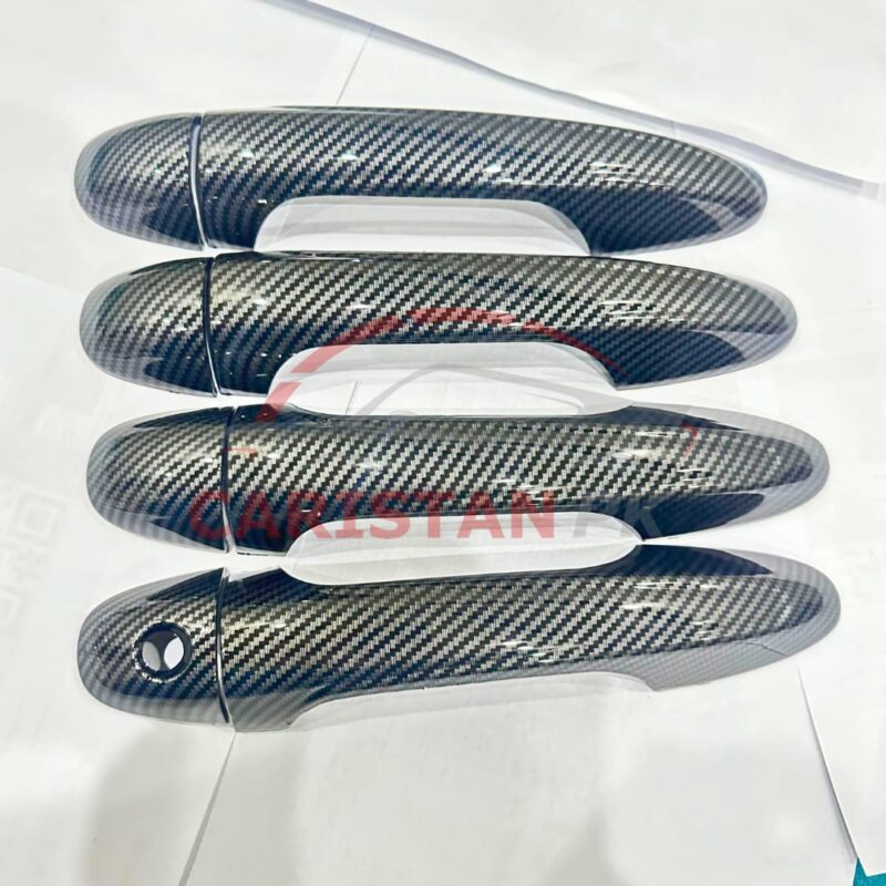 Toyota Yaris Carbon Fiber Door Handle Cover 2