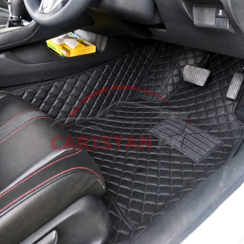 Honda Civic 7D Floor Mats Black 2016-21 2