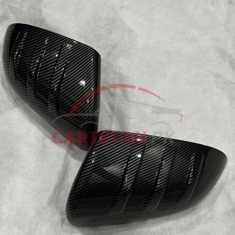 BYD Atto 3 Batman Style Side Mirror Cover Carbon Fiber 3