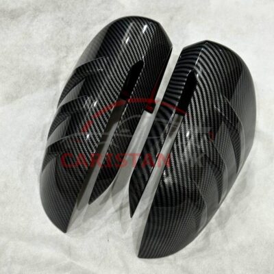 BYD Atto 3 Batman Style Side Mirror Cover Carbon Fiber 4