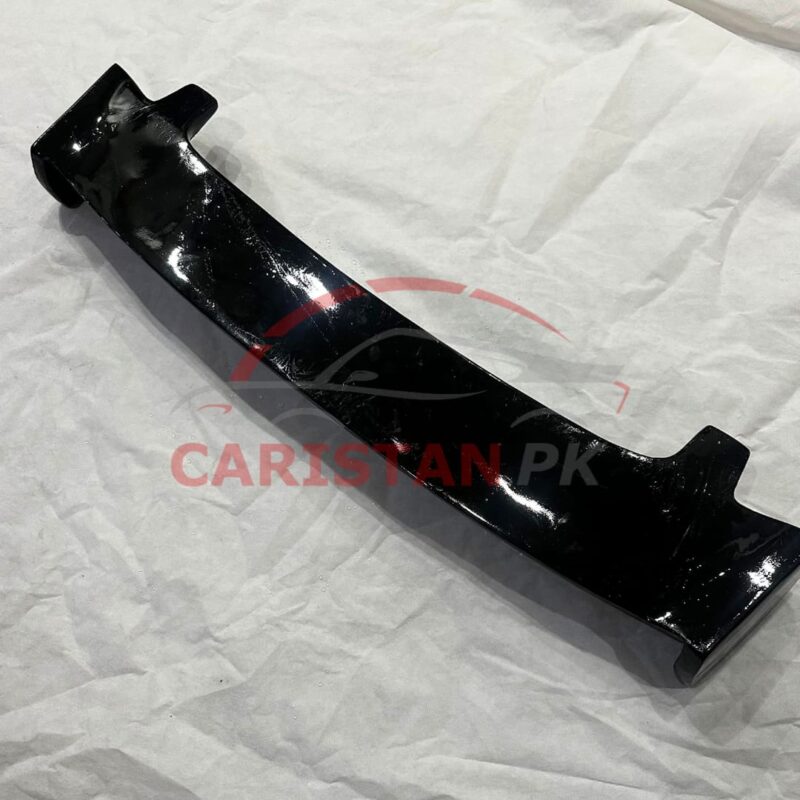 Unpainted Universal Roof Spoiler With Brake Light For Small Hatchbacks 3