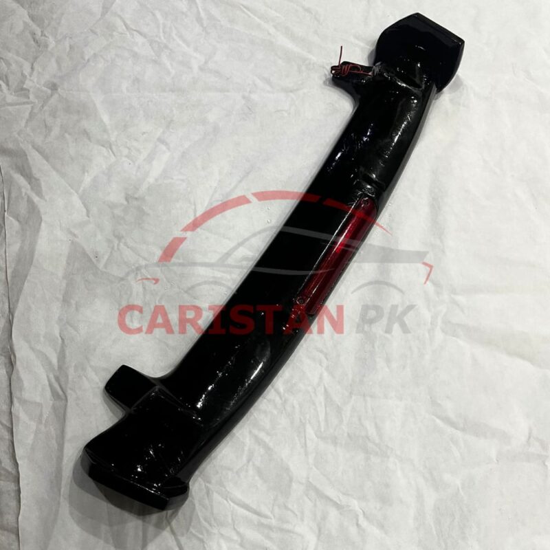 Unpainted Universal Roof Spoiler With Brake Light For Small Hatchbacks 5