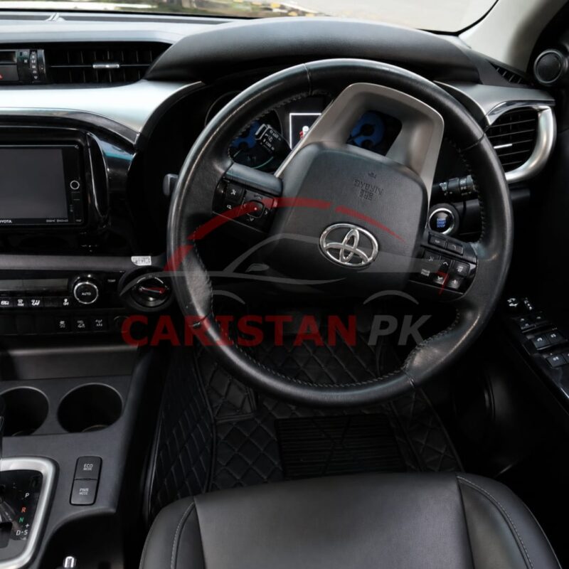 Toyota Hilux Revo 7D Floor Mats Black 3 Toyota Hilux Revo 7D Floor Mats Black 3