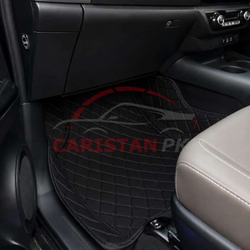 Toyota Hilux Revo 7D Floor Mats Black 2