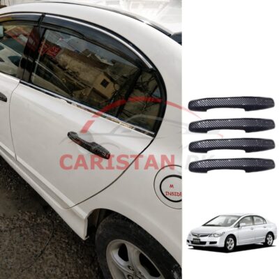 Honda Civic Reborn Carbon Fiber Door Handle Cover 2006-11