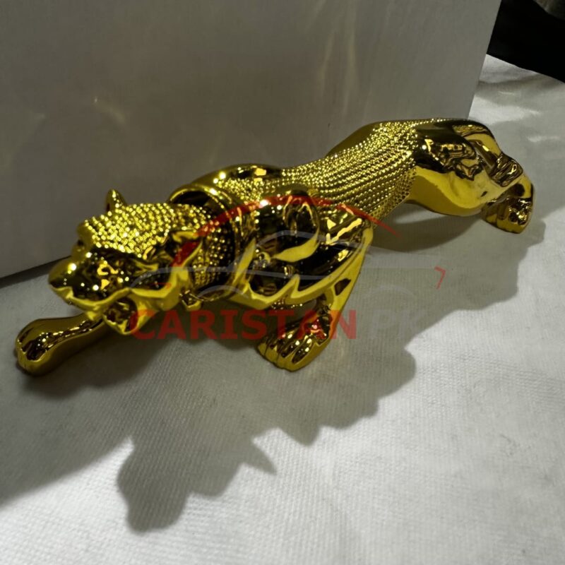 Jaguar Golden Sculpture Dashboard Decoration 2