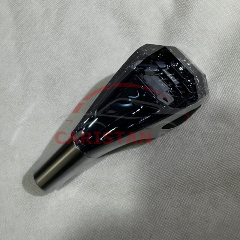 Universal Car LED light Crystal Gear Shift Knob Cover 7 light Rechargeable Gear Knob 7