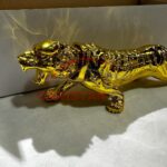 Lion Golden Dashboard Decoration 1