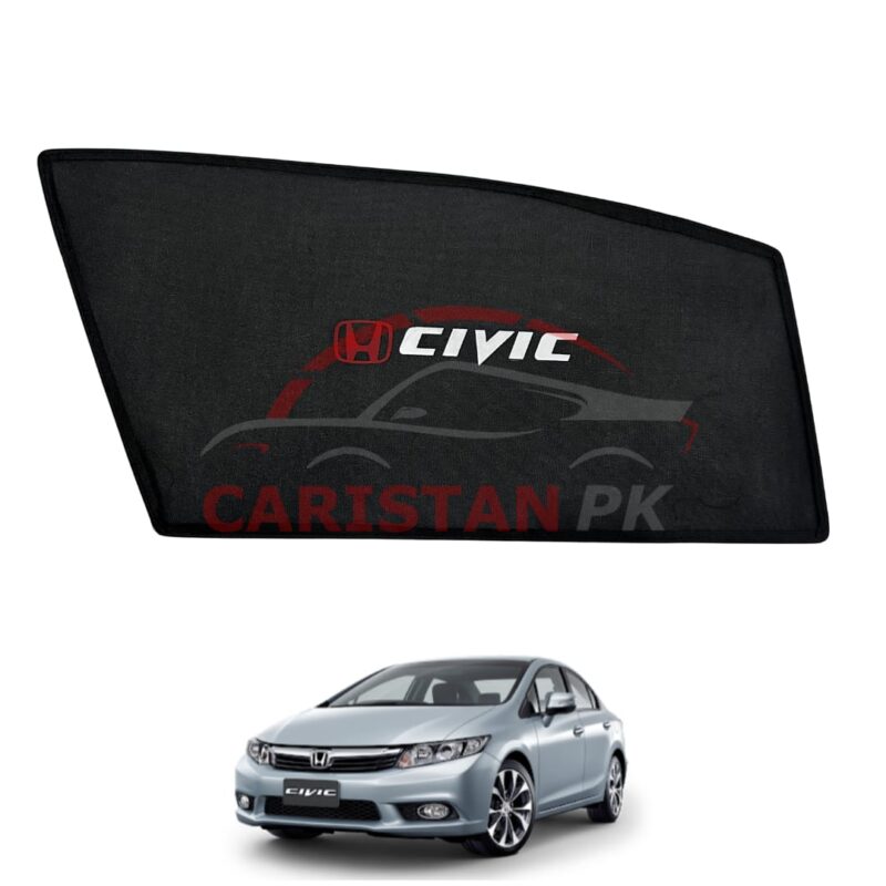 Honda Civic Rebirth Sunshades With Logo Honda Civic Rebirth Sunshades With Logo