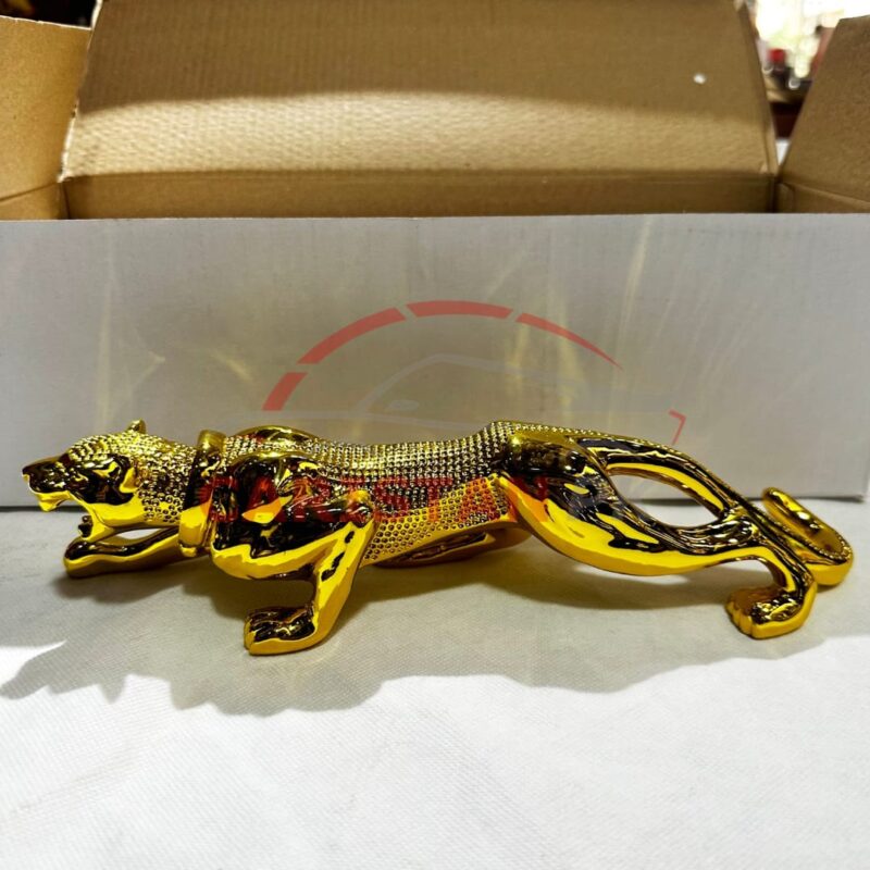 Jaguar Golden Sculpture Dashboard Decoration 3