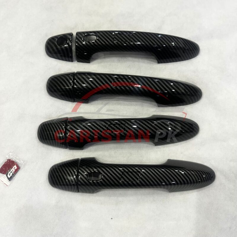 Toyota Fortuner Carbon Fiber Door Handle Cover 2016-25 3