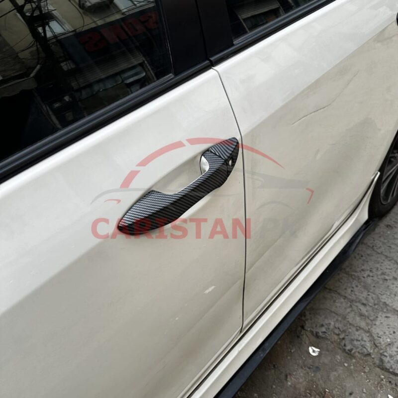 Toyota Corolla Carbon Fiber Door Handle Cover 2014-26 2