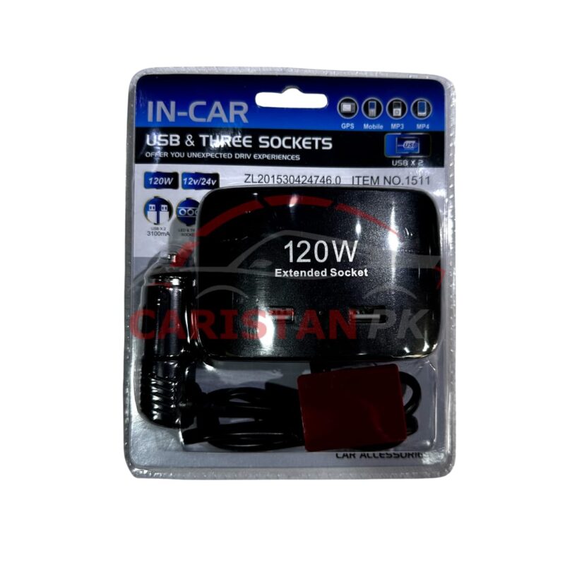 Car 3 In 1 Socket Extension Car 3 In 1 Socket Extension
