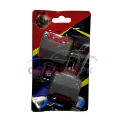 Double Buckle Seat Belt Clips Gray