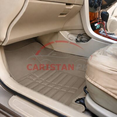 Toyota Corolla 5D Floor Mats Dark Beige 2009-13