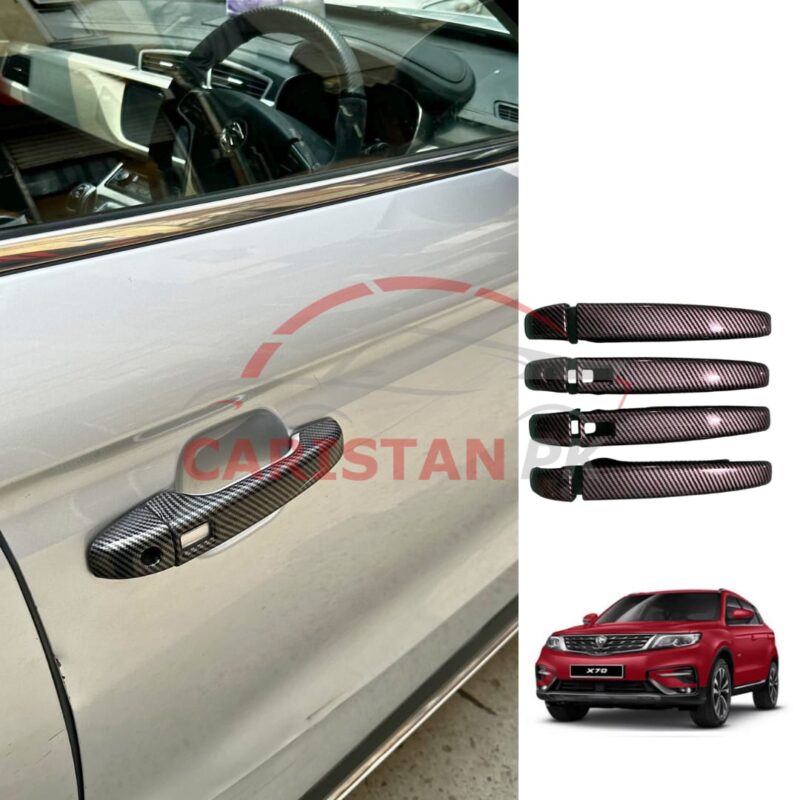Proton X70 Carbon Fiber Door Handle Cover
