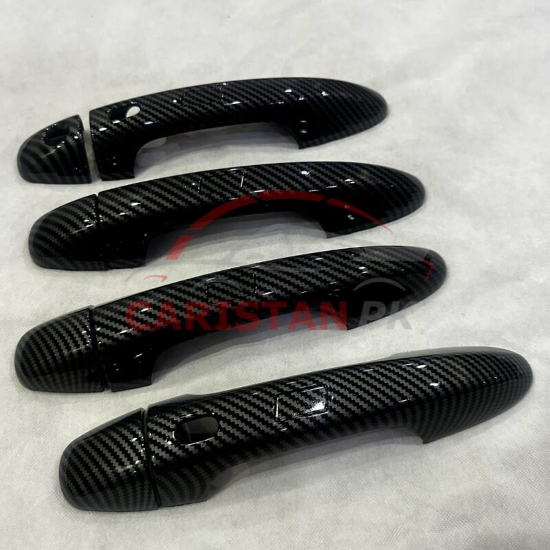 Toyota Fortuner Carbon Fiber Door Handle Cover 2016-25 3
