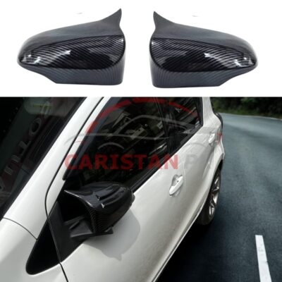 Toyota Aqua Batman Style Carbon Fiber Side Mirror Cover 2011-22