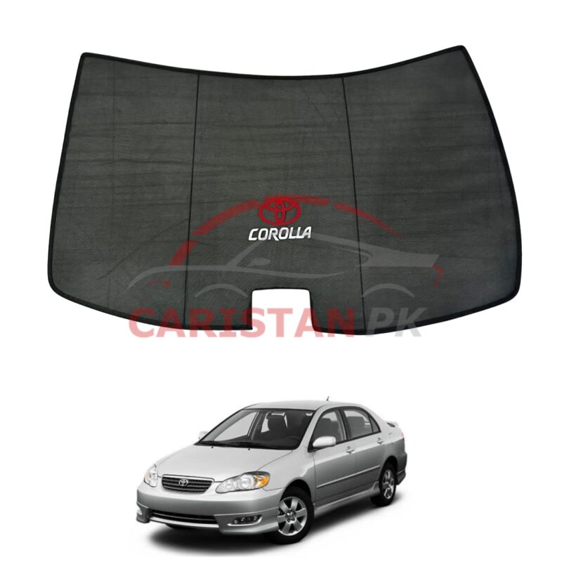 Toyota Corolla Back Screen Curtain With Logo 2002-08 Toyota Corolla Back Screen Curtain With Logo 2002-08
