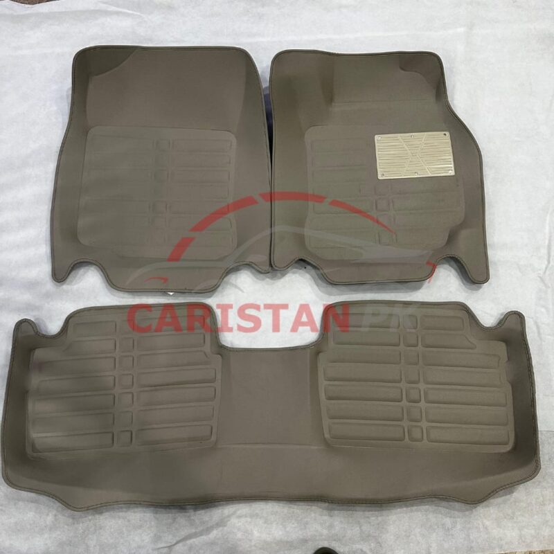 Toyota Corolla 5D Floor Mats Dark Beige 2009-13 2 5