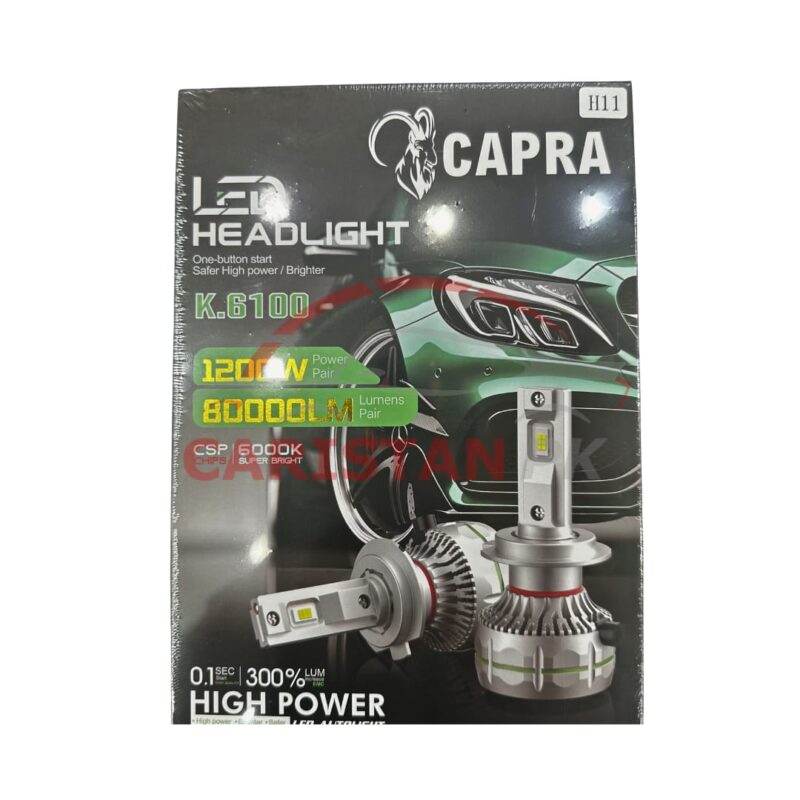 Capra K.6100 Super Bright LED Light H4 H11 9005 2