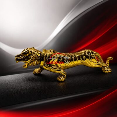 Lion Golden Dashboard Decoration