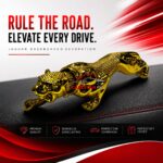 Jaguar Golden Sculpture Dashboard Decoration