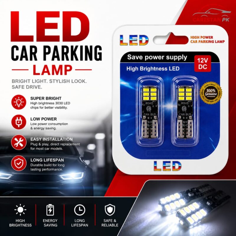 Super Bright White LED Parking Bulb T10