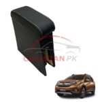 Honda BRV Custom Fit Car Wooden Armrest Matt Black White