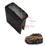 Honda BRV Custom Fit Armrest Black With Beige Stitch