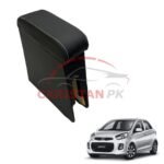 KIA Picanto Custom Fit Car Wooden Armrest Matt Black White