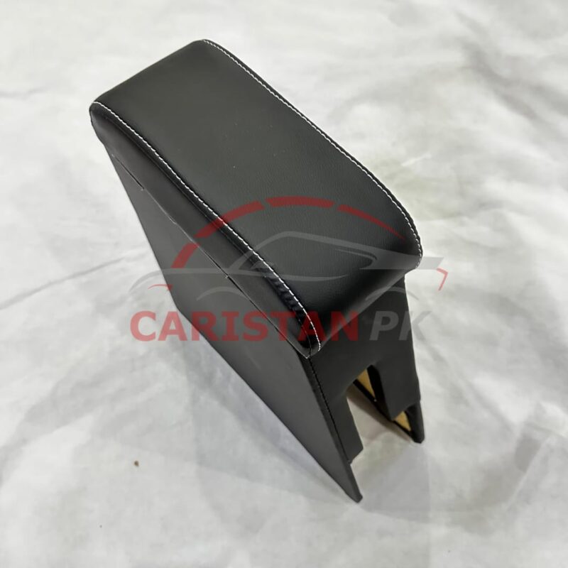 Custom Fit Armrest Matt Black White 10