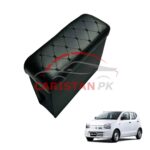 Suzuki Alto Custom Fit Car Wooden Armrest Black 2017-26