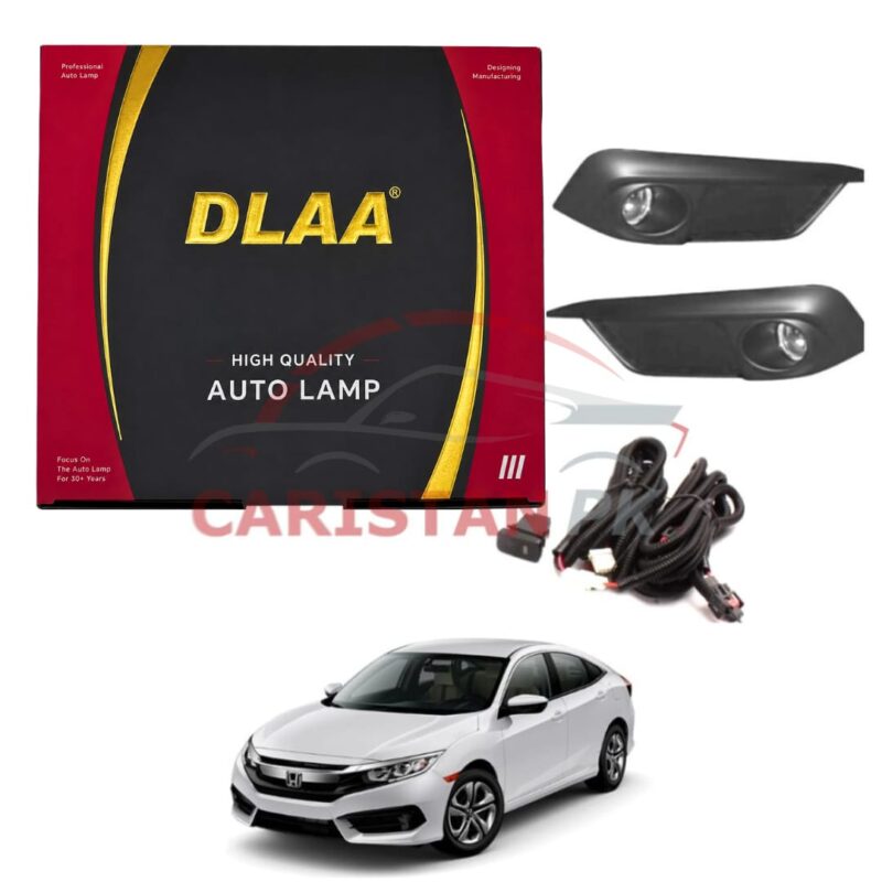 Honda Civic DLAA Fog Lamp Bumper Light 2016-21