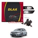 Honda Civic DLAA Chrome Fog Lamp Bumper Light 2012-15