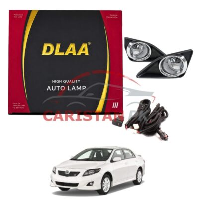 Toyota Corolla DLAA Chrome Fog Lamp Bumper Light 2009-10 2