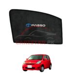 Toyota Passo Sunshades With Logo 2003-09 Toyota Passo Sunshades With Logo 2003-09