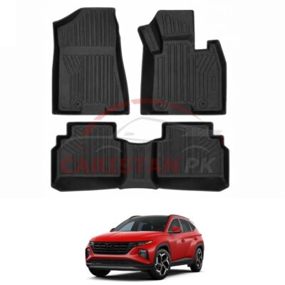 Hyundai Tucson Premium TPE Car Mats 2025 Model & Onwards