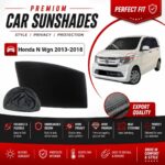 Honda N Wagon Flexible & Foldable Susnshades 2013-20 Model