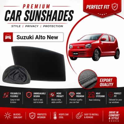 Suzuki Alto Flexible & Foldable Susnshades 2017-26