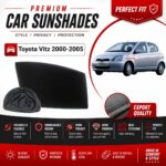 Toyota Vitz Flexible & Foldable Susnshades 2000-05