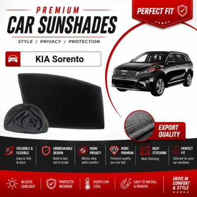 KIA Sorento Flexible & Foldable Susnshades