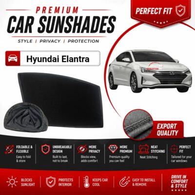 Hyudani Elantra Flexible & Foldable Susnshades