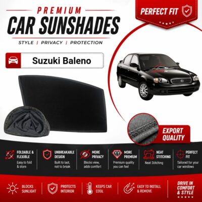 Suzuki Baleno Flexible & Foldable Susnshades