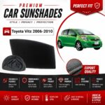 Toyota Vitz Flexible & Foldable Susnshades 2006-10