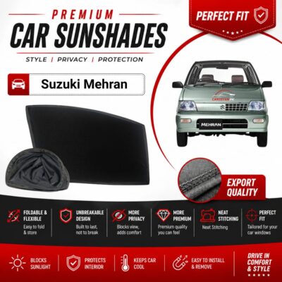 Suzuki Mehran Flexible & Foldable Susnshades