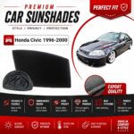 Honda Civic Flexible & Foldable Susnshades 1996-2000