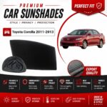 Toyota Corolla Flexible & Foldable Susnshades 2011-13