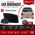 Daihatsu Cuore Flexible & Foldable Susnshades